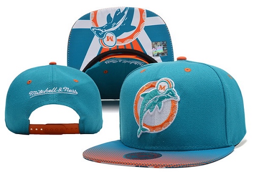 NFL Miami Dolphins Logo Stitched Snapback Hats 016